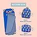 Wildkin Modern Nap Mat Comes with Back-up Removable Pillow (Robots)