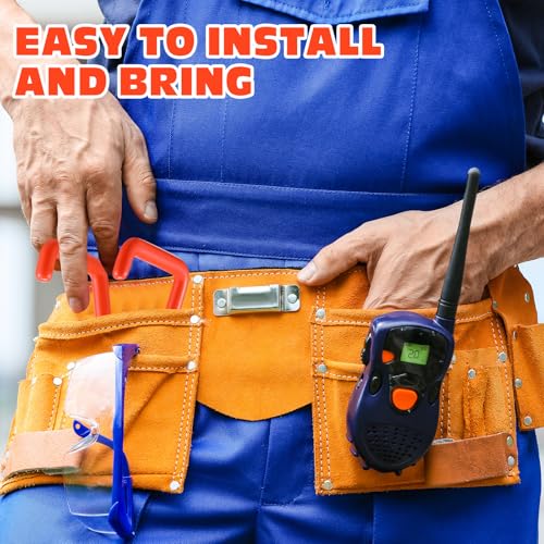 Image of Landhoow 14 Pcs Large Magnetic Hooks Heavy Duty Garage Magnet Hooks Strong Storage Utility Magnetic Hangers with Anti Slip Rubber Coating for Indoor and Outdoor Hanging (Orange)