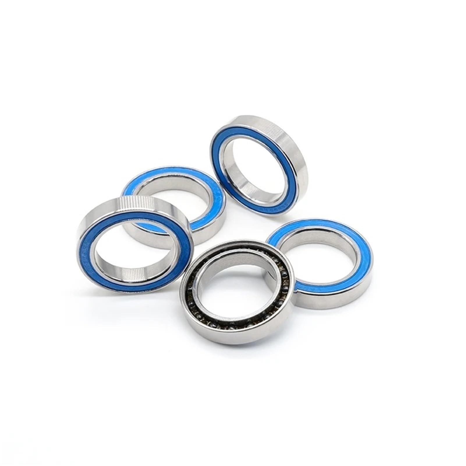 Roulements rigides à billes Lot de 5 roulements hybrides en céramique S6805, 25 x 37 x 7 mm, ABEC-7, 6801, 6802, 6803, 6804, 6806, 6900, 6901, 6902, 6903, 6000, 6001, 15267, 17287, 18307(6000RS CB 10X