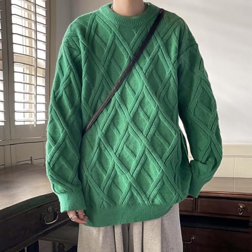 Knitted Pullover Sweaters Plus Size Crew Neck Thick Sweater Knitwear Knitted Pullover Sweaters3