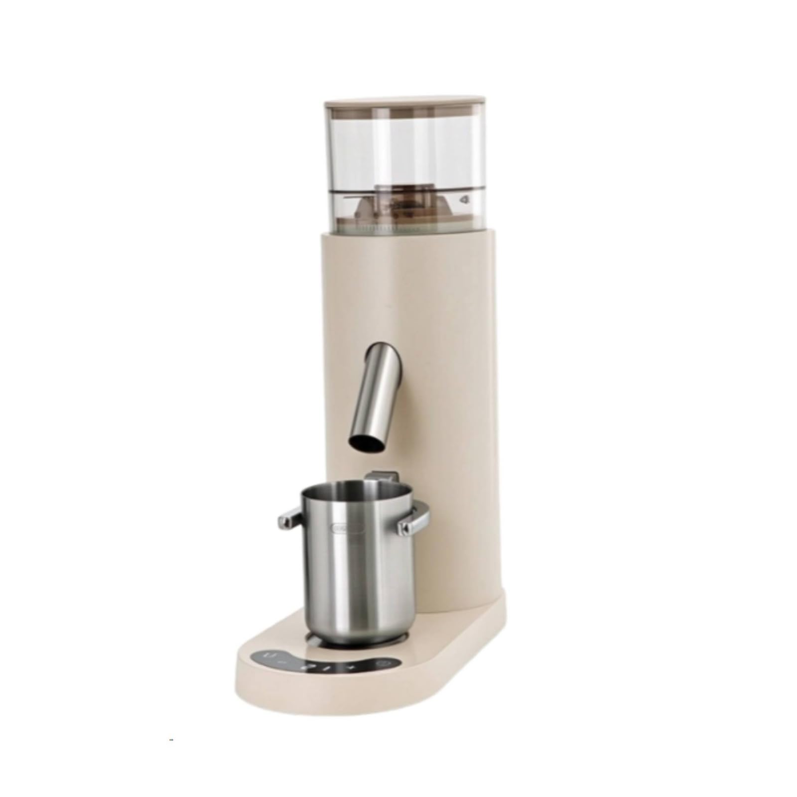 Molino de Café Eléctrico con Ajuste Fino de 60 Niveles Depósito de Granos Transparente Molienda al Portafiltro Taza Medidora de Acero Adecuado para, color to 2, color to 2