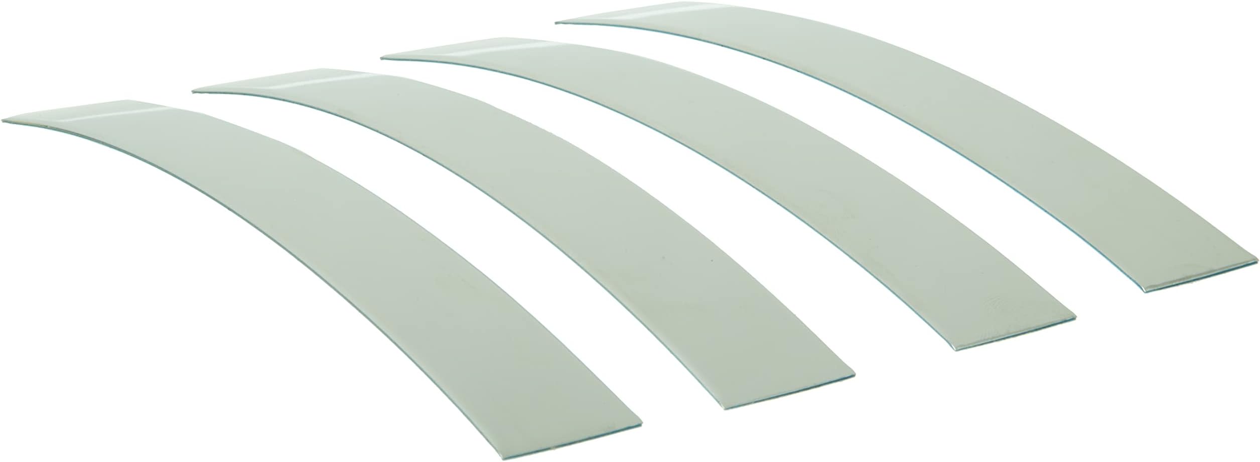 Xcluder - 162942 Garage Door Rodent Shield, Stainless Steel, 2 Door Kit (Pack of 4), Keep Rats and Mice Out