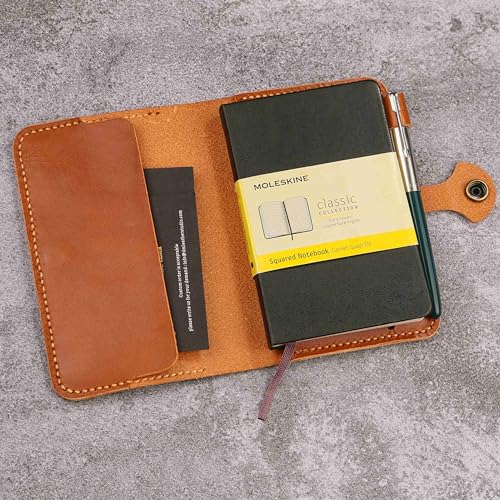 Amazon | レザー A6 ポケットサイズ（横9cm×縦14cm） モレスキンノート