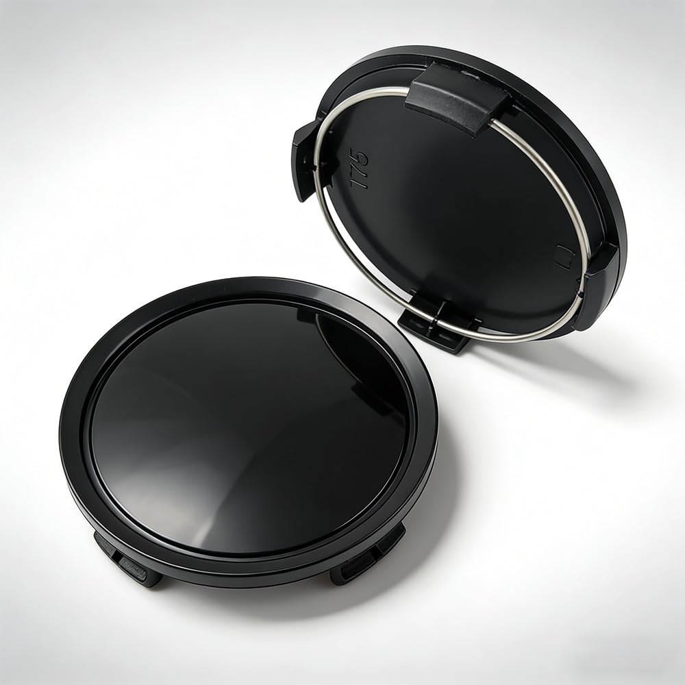 4pcs Car Hub Centre Caps for MG Cyberster 2+2 2025, Wheel Center Cover Hub Caps Dust Protection Car Rim Cap Emblem Wheel Protective Trims,Black