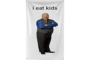 Bertrum Eats Kids Funny Flag 3x5FT Tapestry