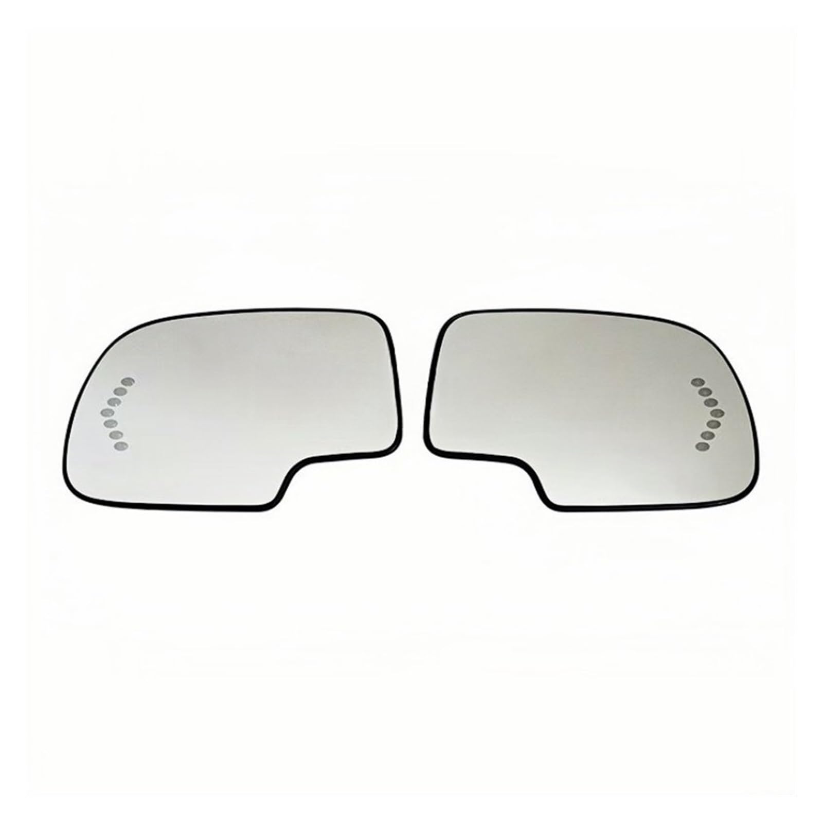 Glace rétroviseur pour réparer miroir brisé de Chevy GMC 2003-2007 références 88944391