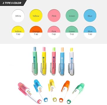 Hagoromo Chalk Holder with Magnet Attached [Green Body & Chalk]
