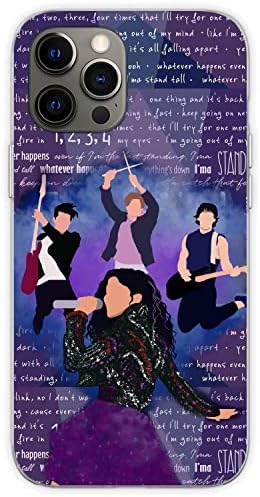 Compatible with iPhone 13/14 Case Music Julie The Stand Tall and Phantoms Silicone Rubber Protective Print Transparent TPU Phone Case Cover