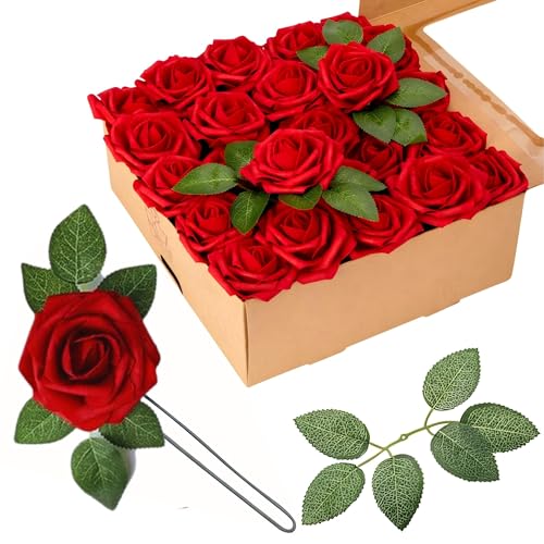 RCZ Décor Foam Includes: 50 Roses with Stems and 20...