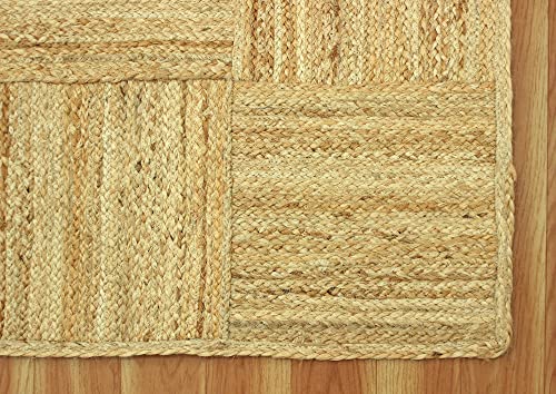 Tapis en jute抗磨损1,2x2,4m 解决走廊与餐厅地面保护难题