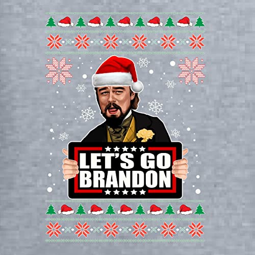 Wild Bobby Leo Laughing Meme Let'S Go Brandon Funny Anti Biden Ugly Christmas Sweater Unisex Crewneck Sweatshirt 3 Wild Bobby Leo Laughing Meme Let’S Go Brandon Funny Anti Biden Ugly Christmas Sweater Unisex Crewneck Sweatshirt