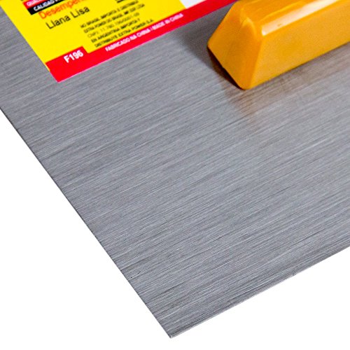 Desempenadeira Lisa Profissional 280X120Mm BLACK JACK F196