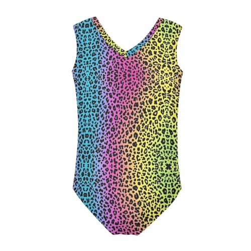 Image of Xpyiqun Swimsuits for Girls 3-14 V Neck Sleeveless Bathing Suit Summer Sport One Piece Swimwear Beach Swimming