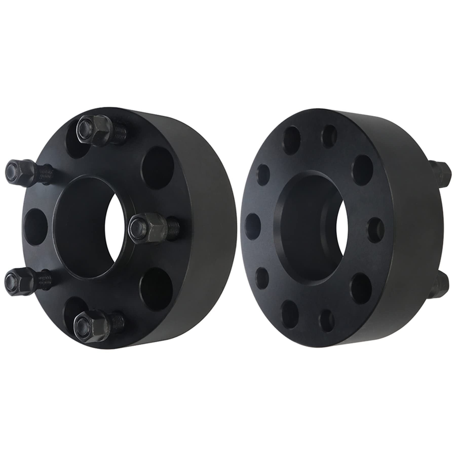 SCITOO 2Pcs 5x5.5 Wheel Spacers 2 inch for Ram Black
