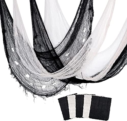 GIONAR Tessuto Spaventoso di Halloween Garza