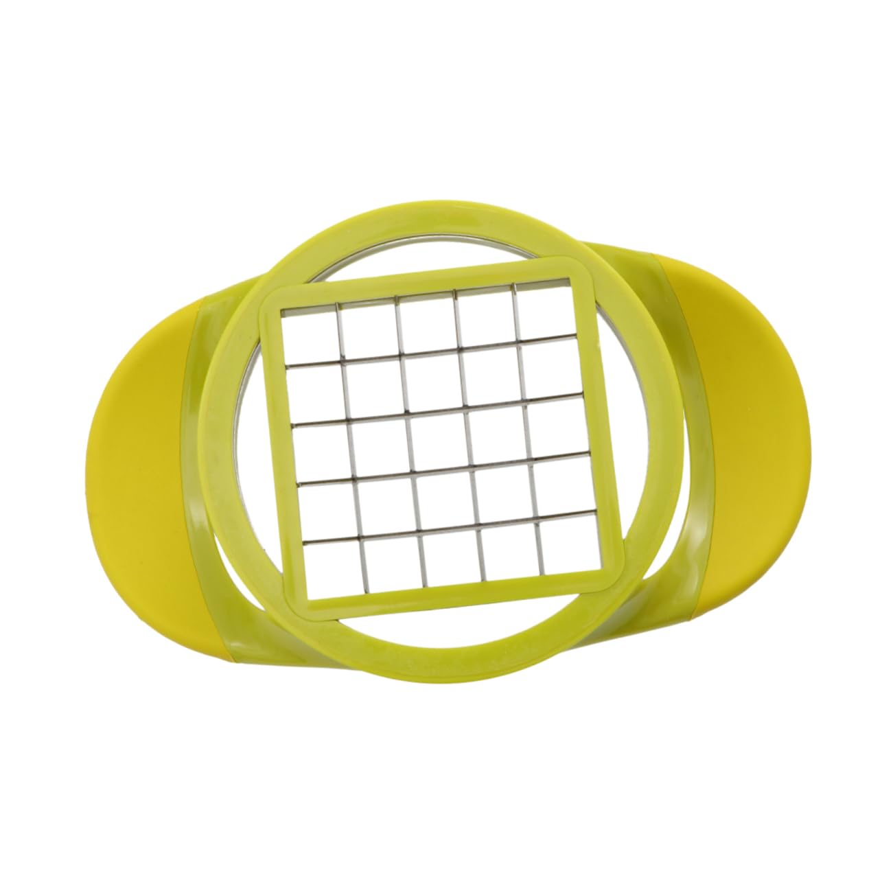 Ciieeo Stainless Steel Potato Slicer for Chips French Fries Curly Fry Cutter Tool Hand-operated Potato Presser Ricer Fruit Masher Random Color