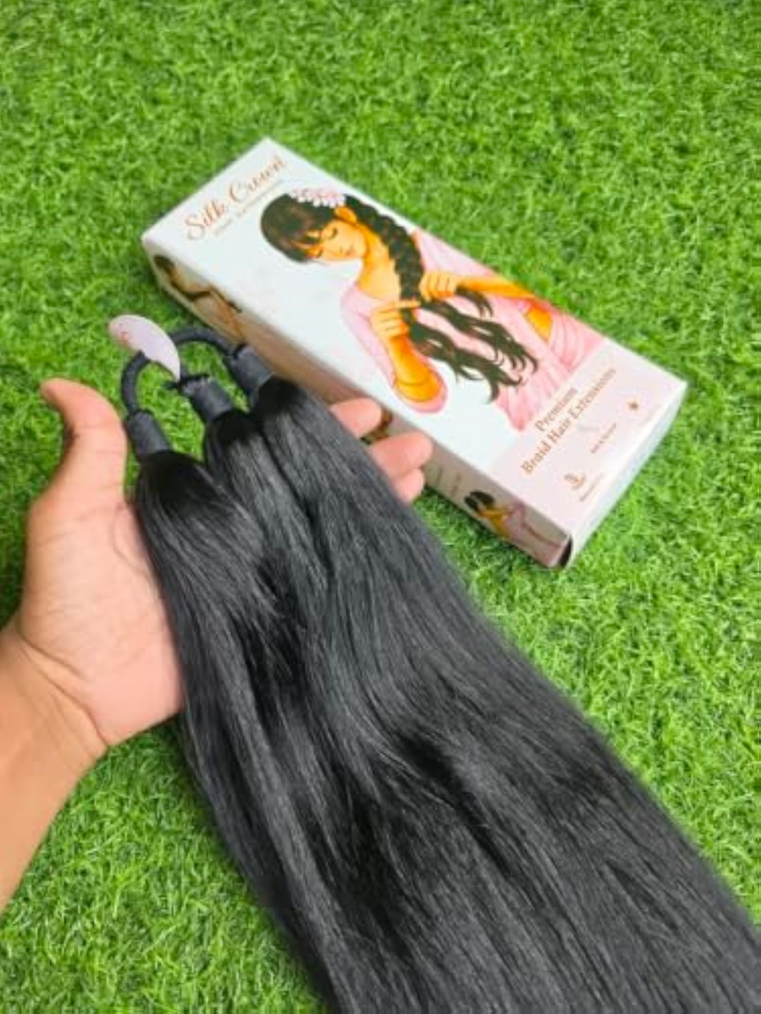 FULL VOLUME 30" Black Braid Hair Extensions