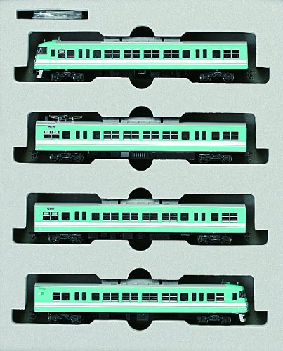 Kato 10-480 Series 117 Ocean Color 4-Car Set, Powered
