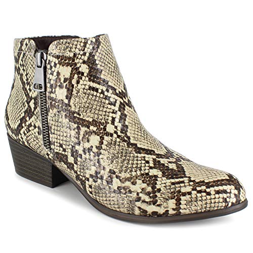 Unionbay Women's Tabby Ankle Boot, Natural Snake, 7.5 #TOP3