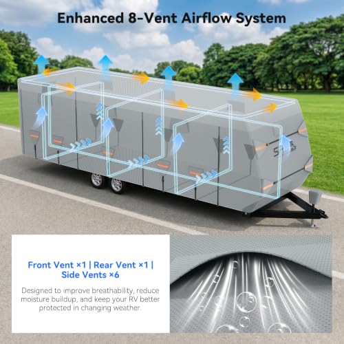 Travel Trailer Cover 24-27ft Ripstop