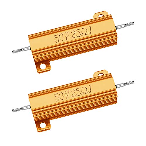 TiToeKi 50W 25 Ohm Resistor Adapters (2 Pack)