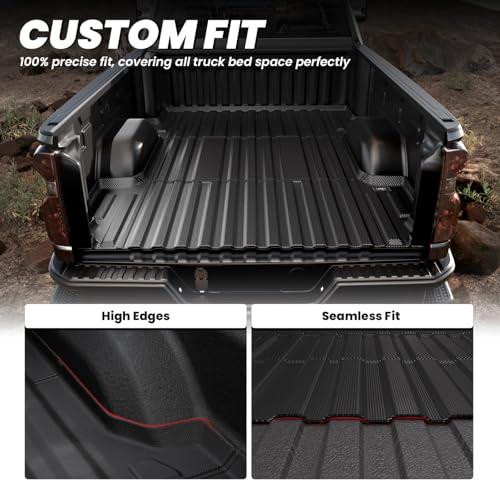 Image of LASFIT Truck Bed Mat for Chevy Silverado /GMC Sierra 2500HD 3500HD 2020-2026
