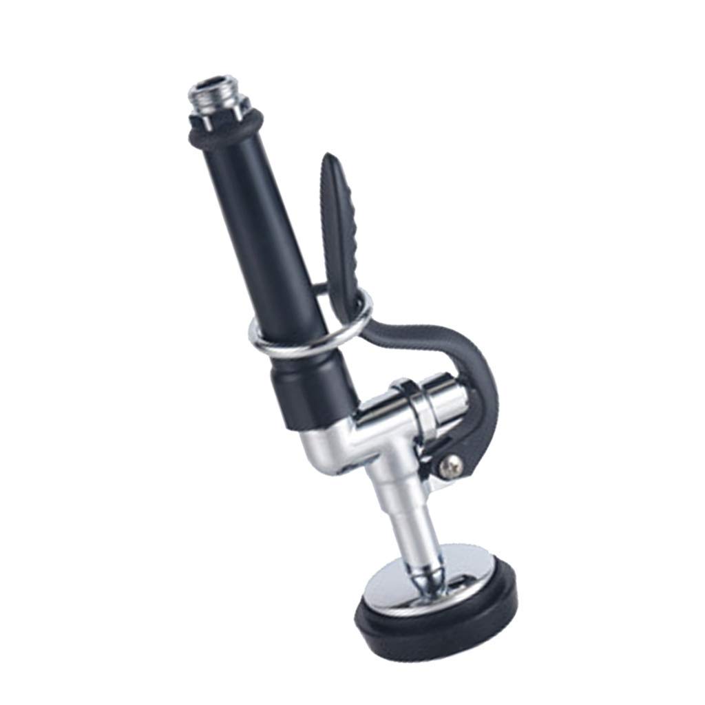 Men's Black Fine Thread Kitchen Sink Faucet Rinse Spray Head Tap Sprayer - As Described, Aod (Black Fine Thread )