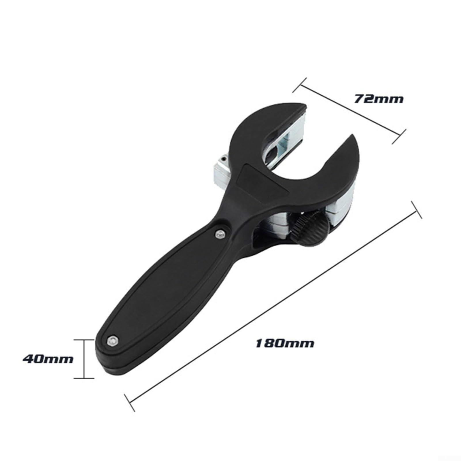 ChicBosom Ratchet-Type Pipe Cutter, One-Hand Fast Pipe Cutting Tool, for Cutting 5/16-1-1/8 inch Stainless Steel Copper Aluminium,for Home Working(Black)