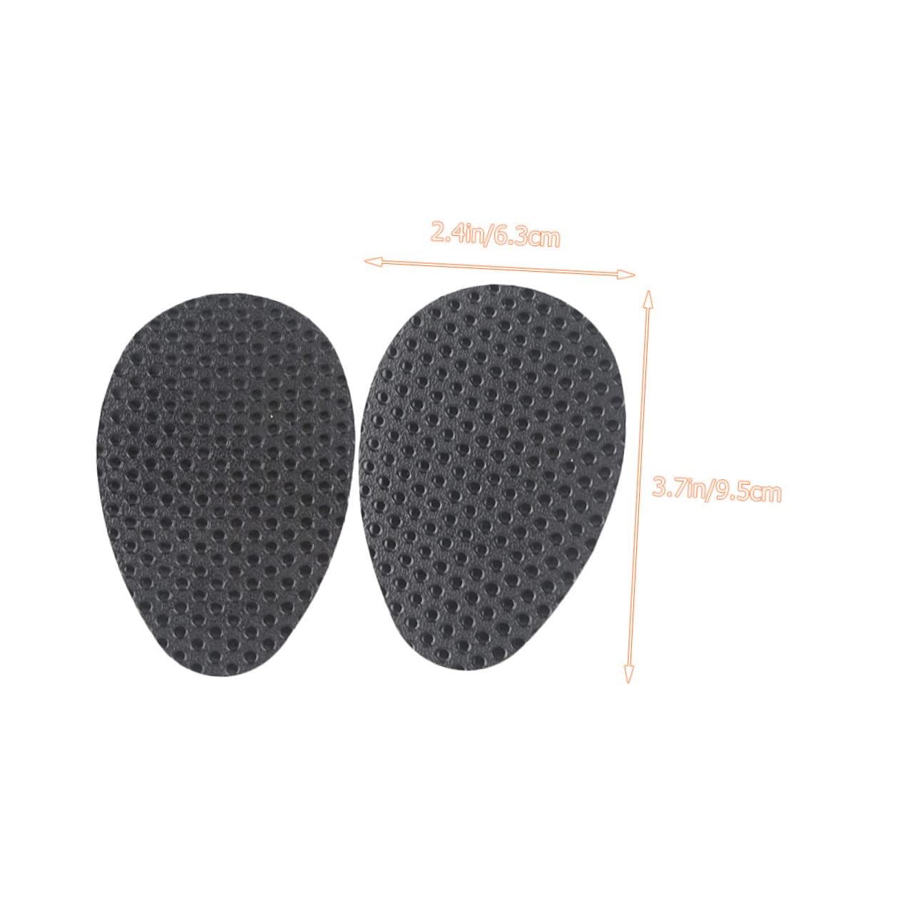 VALICLUD 50paare Anti-rutsch Fersenschutz Für High Heels Hochwertige Rutschfeste Schuhsohlen-pads Mit Punkten Geräuschreduzierung Einfach Zu Verwenden Für Damen Schuhe