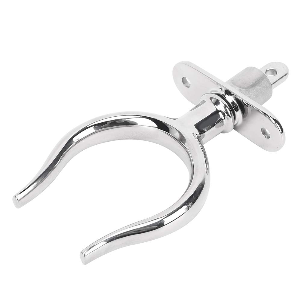 Qqmora Horquilla de Remo Acero Inoxidable para Barco de Remos Yate Marino
