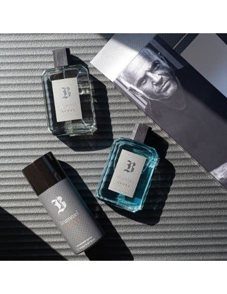 BRUMMEL - Sport Colonia 125 ml + After Shave 125 ml + Desodorante Spray 150 ml, Estuche de Regalo Hombre, Pack 3 Piezas, Eau de Toilette para Hombre, Aroma Oriental Amaderado, Fragancia Fresca