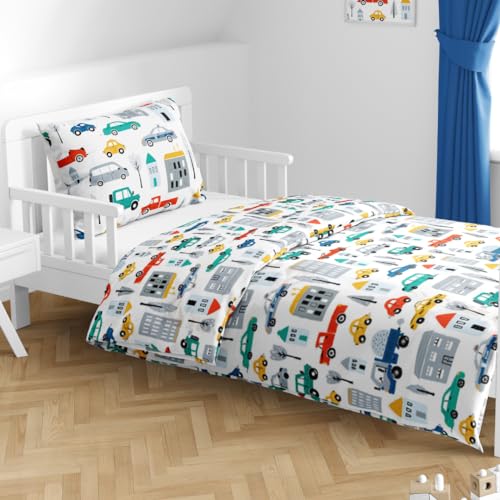 MTOnlinehandel Kinderbettwäsche 100x135 aus 100% Baumwolle - Bettwäsche...