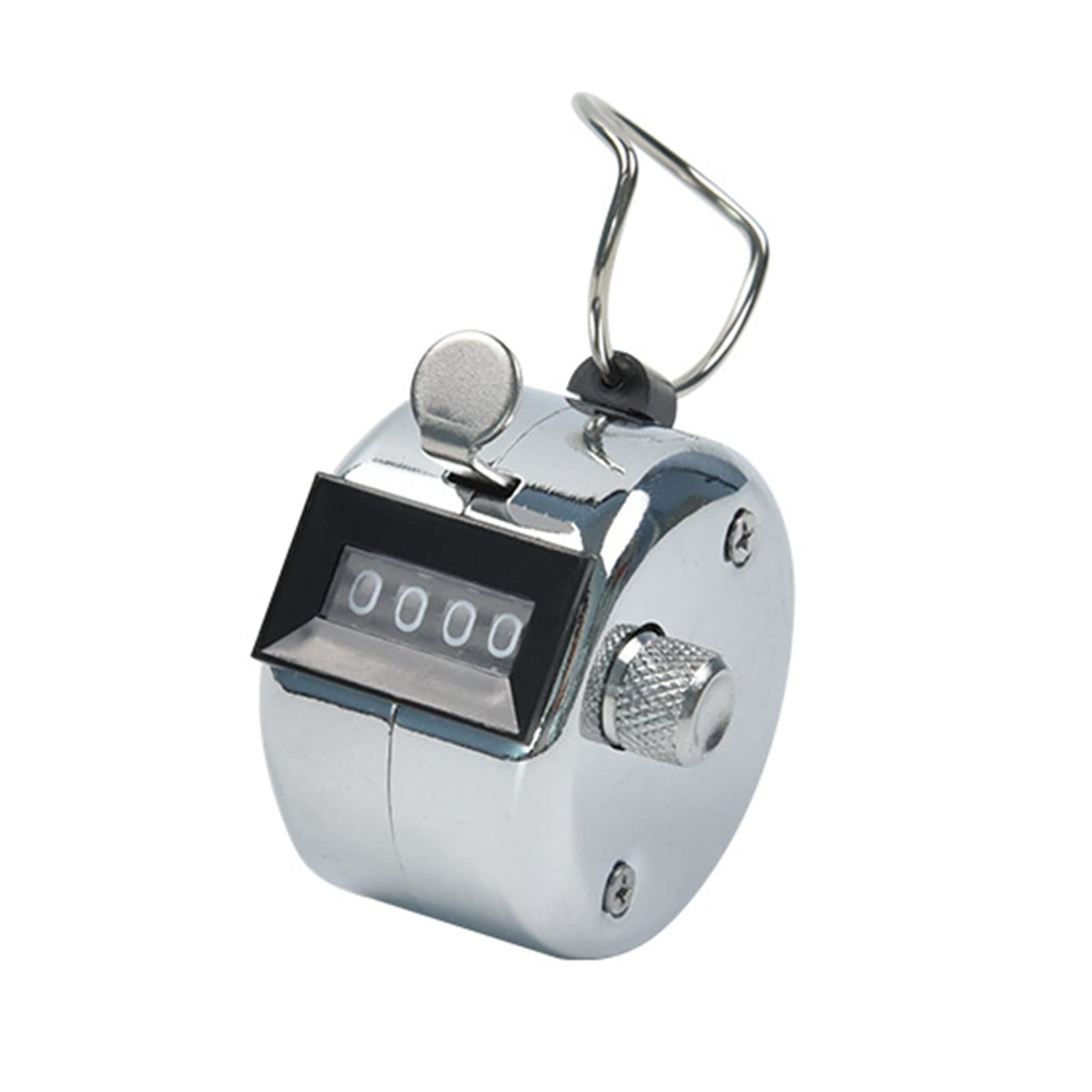 Buxuaaaa Metal Knob Without B Handheld Tally Counter Number Count Clicker Counter Hand Mechanical Counters Clicker For Coaching Knit Hand Tally