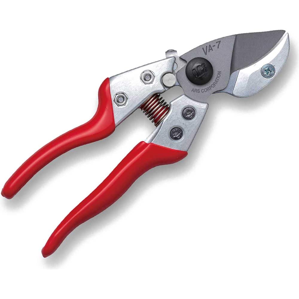 Ars Silver, Red, Gray Va-7Z Anvil Secateurs