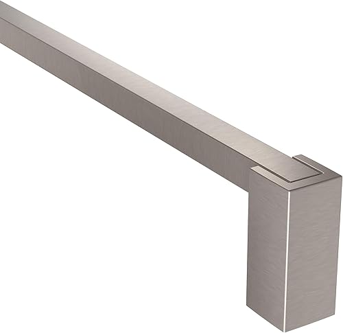 Moen Kyvos BP3724BN - Toallero moderno de níquel cepillado de 24 pulgadas