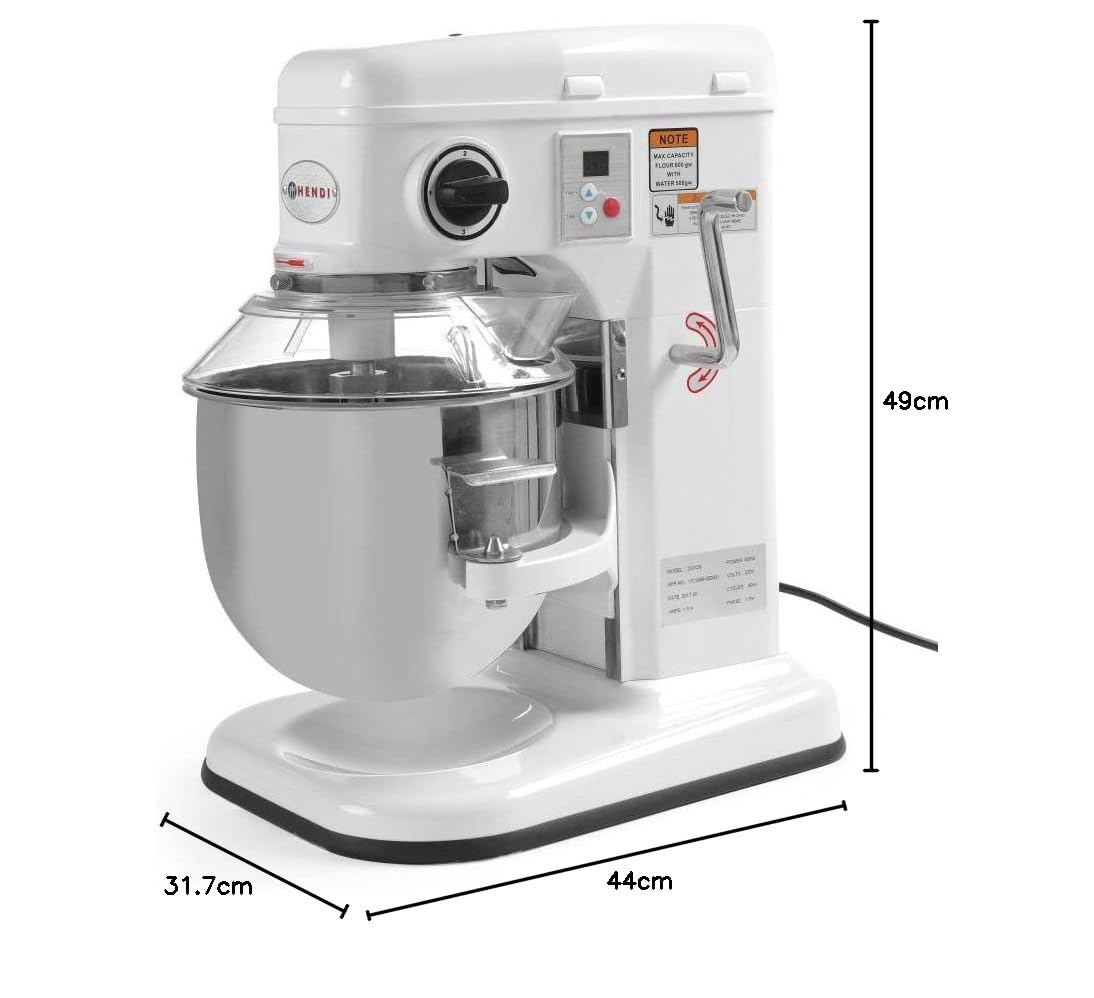 HENDI 222829 professionale Planet ruehrer, 7 L