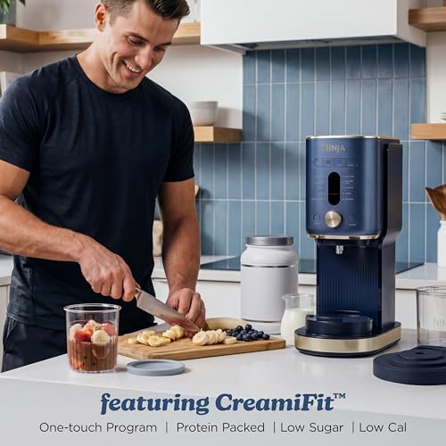 Image of Ninja Creami XL 11-in-1 Ice Cream Maker with XL Capacity, NC601 | Ninja Creami XL turns almost anything into ice cream, sorbet and yogurt, with XL tubs, ingredient and flavor control.