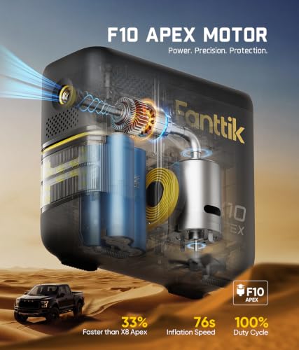 Fanttik X10 APEX Heavy Duty Tire Inflator