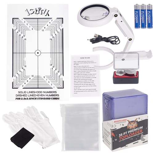 Sports Card Grading Kit,Card Grading Centering...