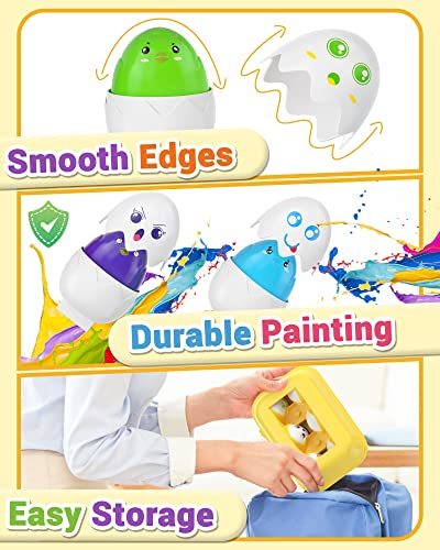 Yetonamr Easter Eggs Toys for Babies Boys Girls Kids, Toddler Easter Basket Stuffers Prefilled Easter Eggs with Toys Inside Filled Infant Montessori Toys Gifts for Toddlers Babies Boys - Image 8