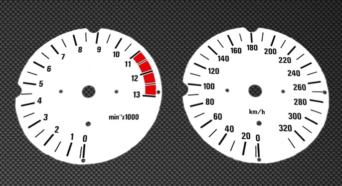 Jauges de compteur de vitesse Honda CBR900RR Fireblade 1998-1999