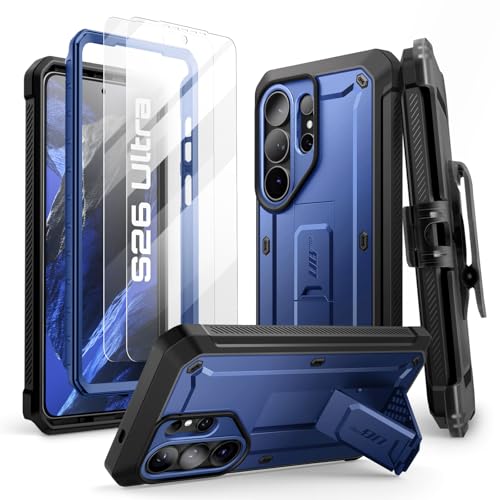 Coque Samsung S26 Ultra antichoc militaire étui avec béquille et verre trempé SUPCASE UB Pro