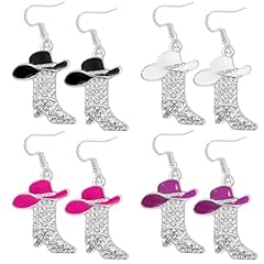 Black,White,Rose Red and Purple Hat