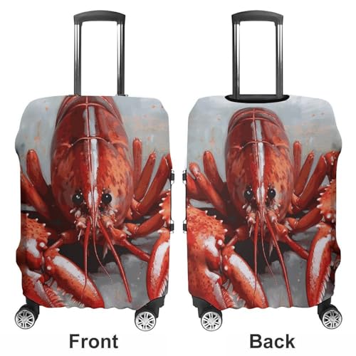 Lobster Printed Luggage Cover Protector, Fits 18-32 Inch Luggage3
