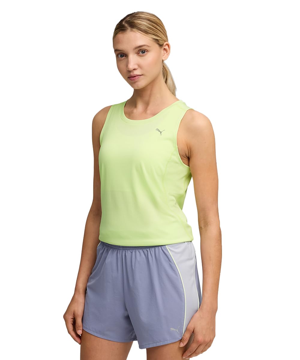 Puma Womens Running Velocity Tank, Yellow, Size Xl, Women