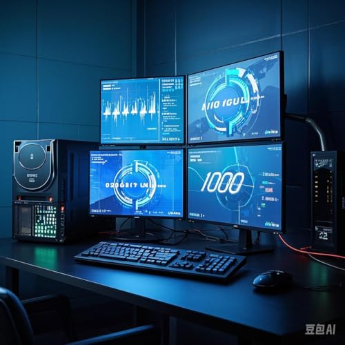 Image of GeForce GTX 1050 Ti 4G HDMI Graphics Card,GPU Video Cards for PC Gaming,4 3 Monitor Port Output Computer,Pci Express x16 Low Profile Video Card(GTX1050Ti 4G 4HDMI)