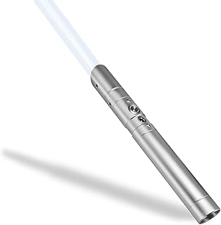 Lightsaber Rechargeable 7 RGB Color Metal Hilt Dueling LED Light Saber for Adults Kids Cosplay Accessories with Sound Mode