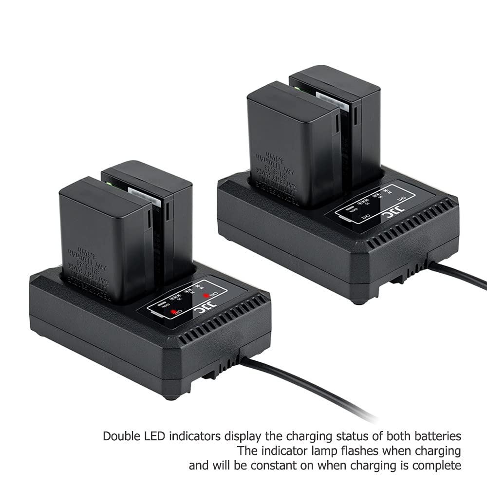 Amazon.com: JJC EN-EL25 電池充電器USB 雙插槽適用於Nikon Z50 II