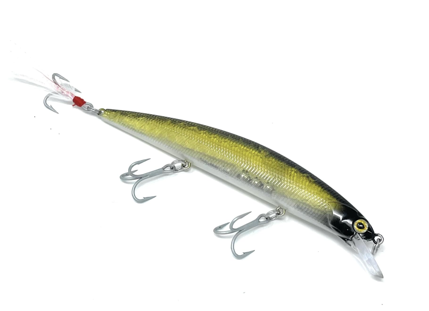 VENSE - Curve Pro Minnow Lure 5" Freshwater/Saltwater Three VMC 3X Hook - DEEP Water Lures