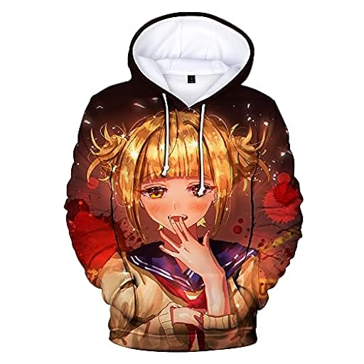 Jilijia My Hero Academia - Sudadera unisex con capucha para cosplay, chaqueta de chándal, Toga Himiko, XXX-Large | Ya disponible en tu tienda friki favorita! En mundofriki.es! Jilijia My Hero Academia - Sudadera unisex con capucha para cosplay, chaqueta de chándal, Toga Himiko, XXX-Large | Ya disponible en tu tienda friki favorita! En mundofriki.es!